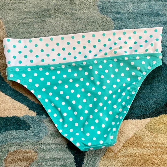 NWOT Victoria’s Secret polka dot swim bottoms - Picture 5 of 5